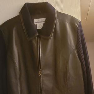 Jessie Leather Coat
